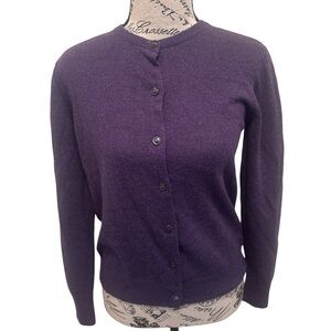 Classic Purple Women's Cardigan